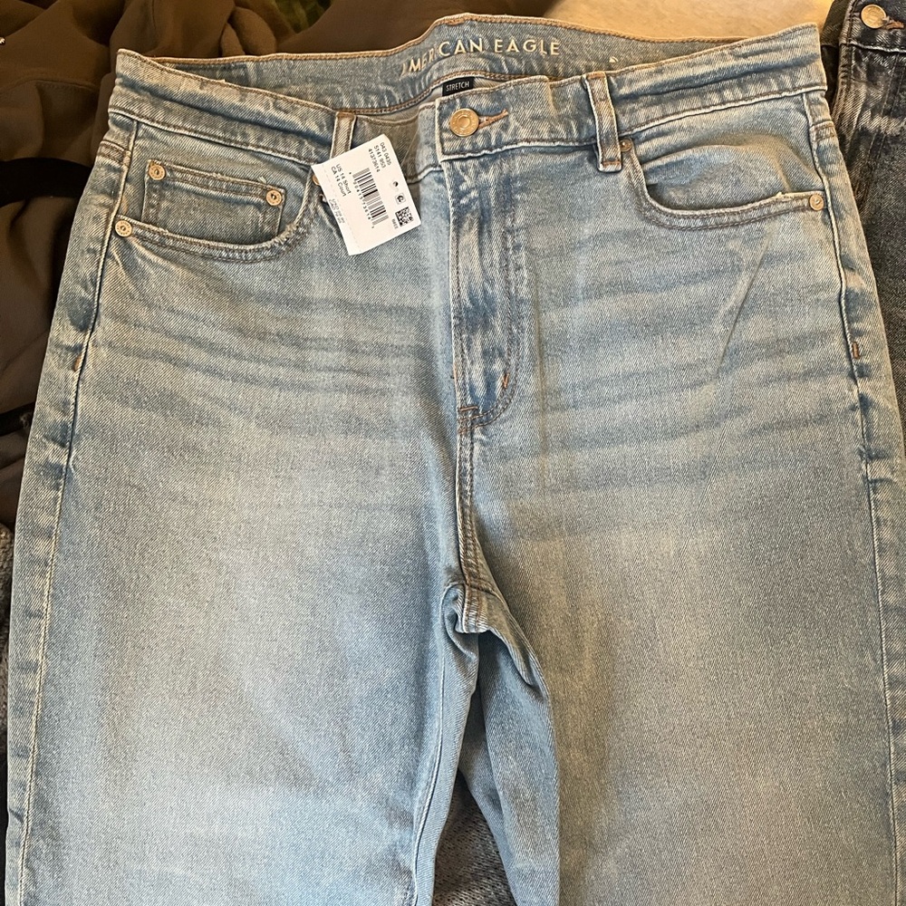 American Eagle Straight Leg Jeans 14S